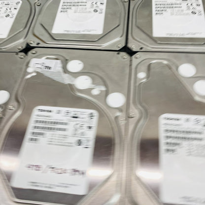 6 x Toshiba 4TB 7200RPM SAS 3.5" Hard Drive Storage 64MB Cache 12Gb/s