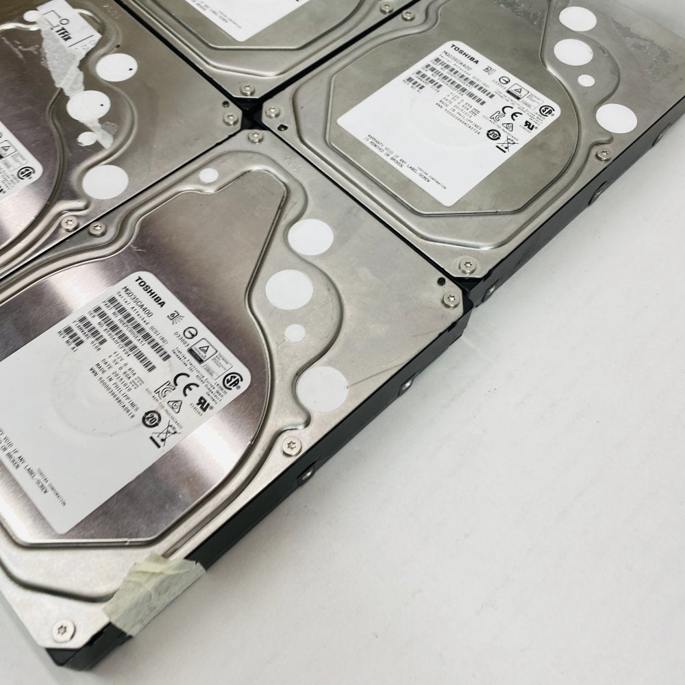 6 x Toshiba 4TB 7200RPM SAS 3.5" Hard Drive Storage 64MB Cache 12Gb/s