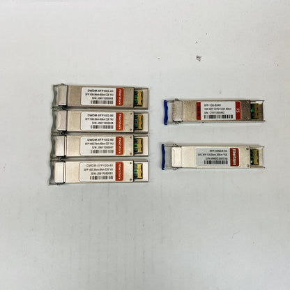 Professional 10G DWDM Fiber Transceivers FS BX40-LR XFP 80km Multi-Vendor