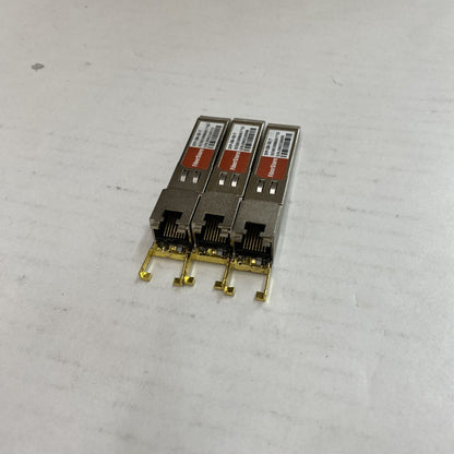 3 x Gigabit Ethernet Copper SFP Transceiver FiberStore SFP-GB-GE-T RJ45 100m