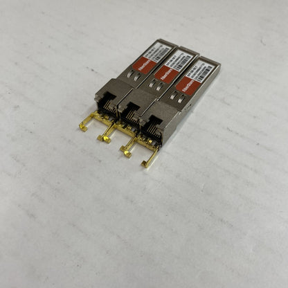 3 x Gigabit Ethernet Copper SFP Transceiver FiberStore SFP-GB-GE-T RJ45 100m