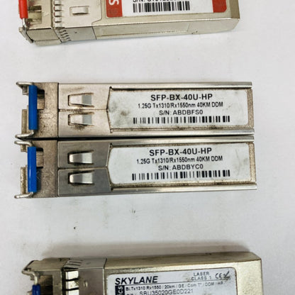 Professional SFP SFP+ Modules Lot 1.25G 3G 10G 20-40km FiberStore Skylane