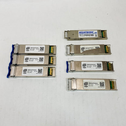 CWDM 10G XFP Modules Edge-Core Hexatronic 40km 80km SMF Fiber Optics