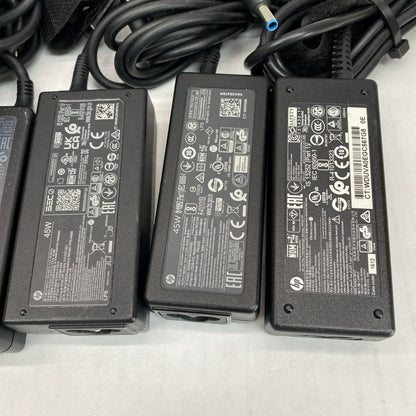 OEM HP 45W Blue Tip Laptop Charger Bundle 12x AC Adapter Compact Reliable