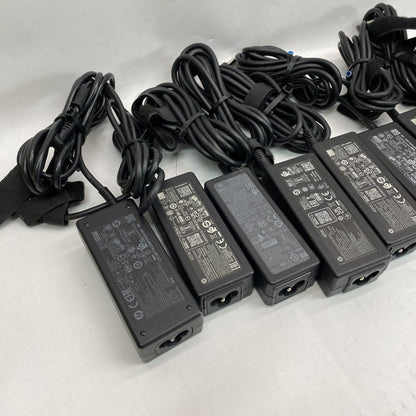 OEM HP 45W Blue Tip Laptop Charger Bundle 12x AC Adapter Compact Reliable