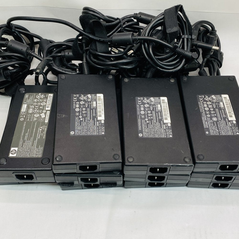 Professional HP 200W AC Adapter Set HSTNN-DA24 CA24 19.5V 10.3A Black