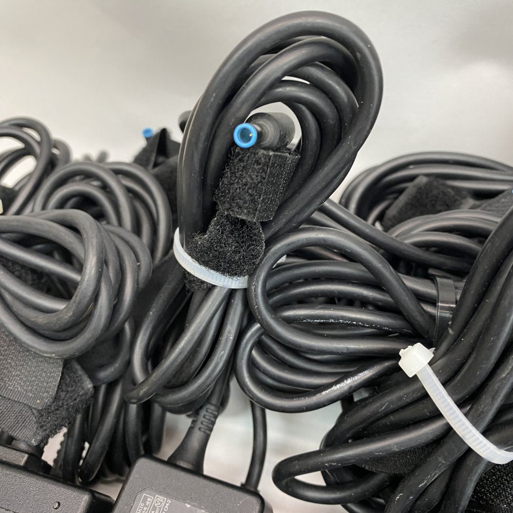 Bulk Lot of 25x Genuine HP 45W Laptop Chargers (Blue Tip, 19.5V 2.31A)