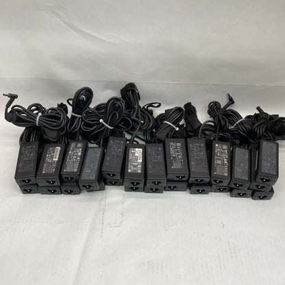 Bulk Lot of 25x Genuine HP 45W Laptop Chargers (Blue Tip, 19.5V 2.31A)