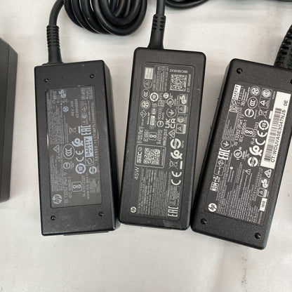 Lot of 9 Genuine HP & LG 45W Laptop Chargers – Mixed Models
