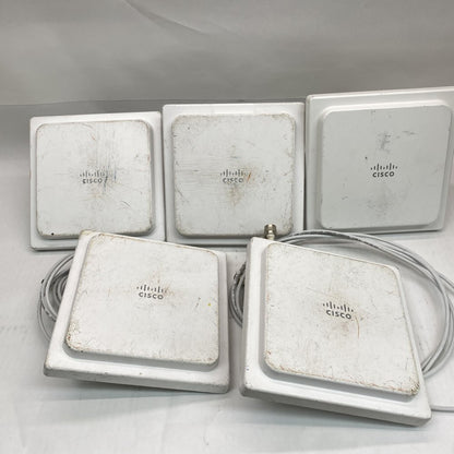 5x Cisco AIR‑ANT2524V4C‑R Dual‑Band Ceiling Mount Antennas RP‑TNC
