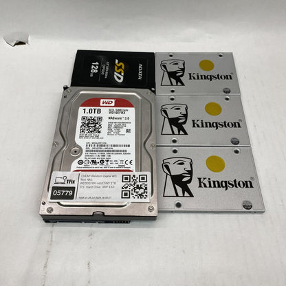 High-Performance Storage Bundle Western Digital Kingston ADATA SSDs