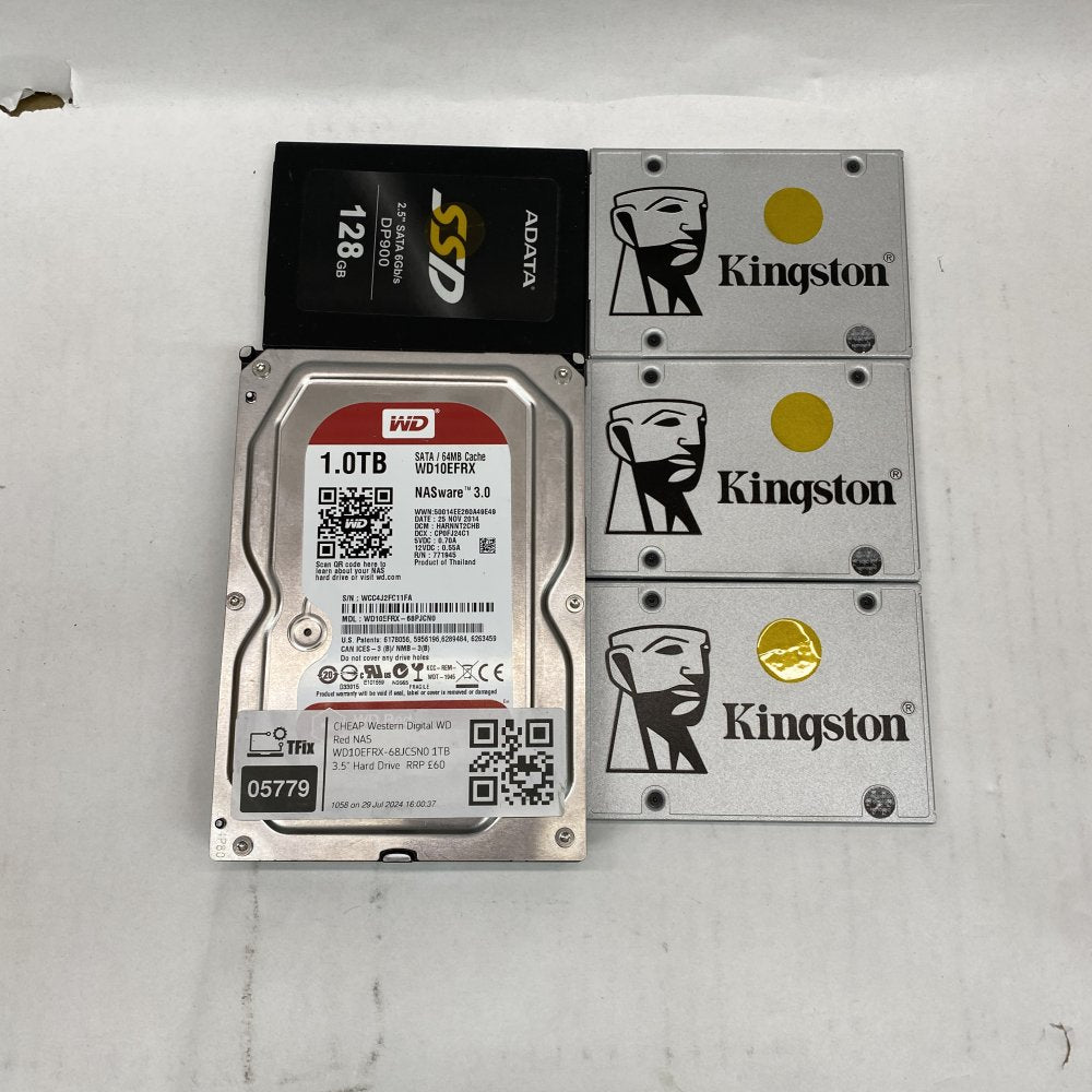 High-Performance Storage Bundle Western Digital Kingston ADATA SSDs