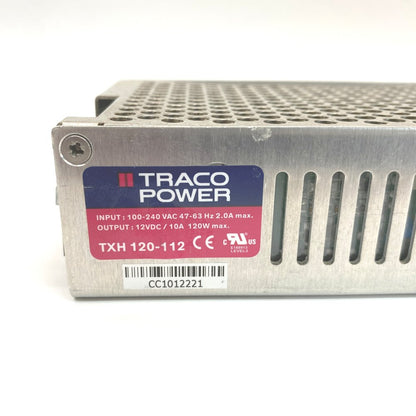 Traco‑Power TXH 120‑112 12 V DC 120 W Switching Power Supply – Used