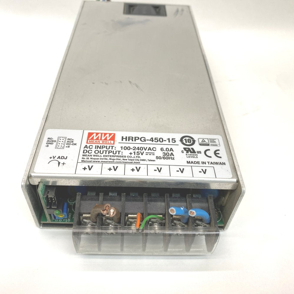 Mean Well HRPG-450-15 450W 15V 30A Industrial Power Supply