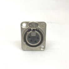 Neutrik NC4FD-LX Female 4 Pin XLR Chassis Panel Mount - Bundle of 20