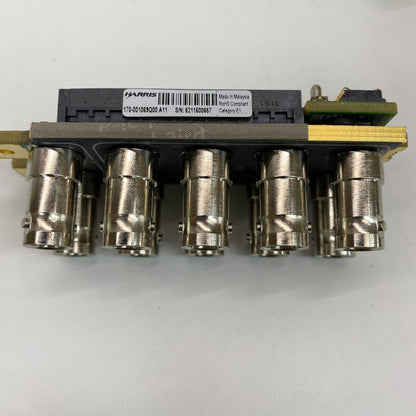 Harris DA-HS6802+ BNC Connector Boards Set of 4