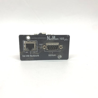 Riello NetMan 102 Plus UPS Network Interface Card(10/100 Ethernet + Serial SNMP)