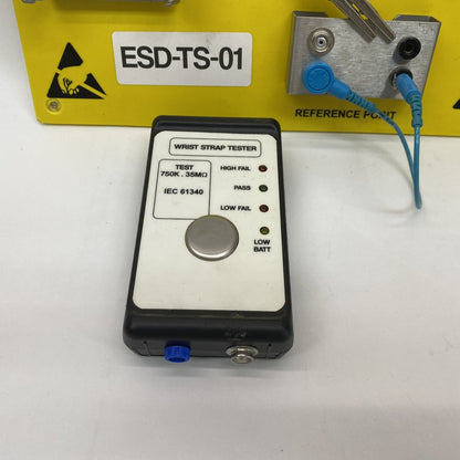 ESD Wrist Strap & Footwear Tester Test Station ESD‑TS‑01 IEC 61340 Tester