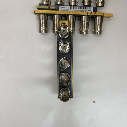 Lot of 4x Harris DA‑HS6802+ SDI BNC Output Connector Modules