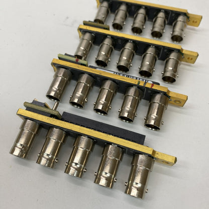 Lot of 4x Harris DA‑HS6802+ SDI BNC Output Connector Modules