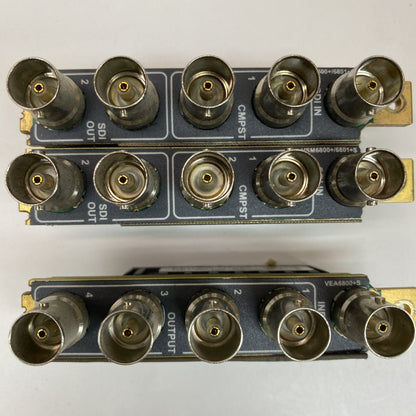 Leitch VSM6800+ Analog Video Distribution Amplifier Connector Module (VEA6800+S)