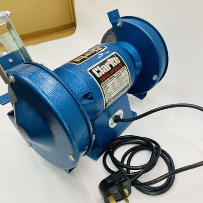 Clarke CBG 6RZ 6" (150mm) Bench Grinder 240V Twin Wheel UK Plug