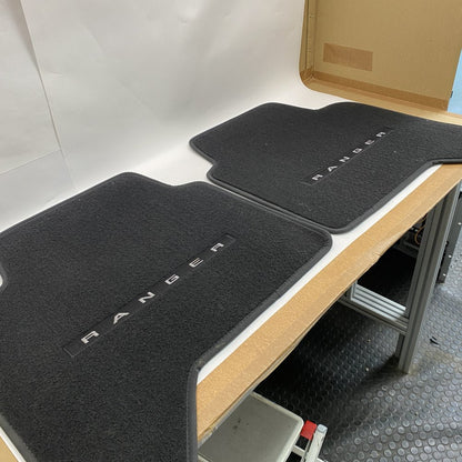 Ford Ranger 2020 Carpet Floor Mats Set Double Cab Front Rear OEM Style