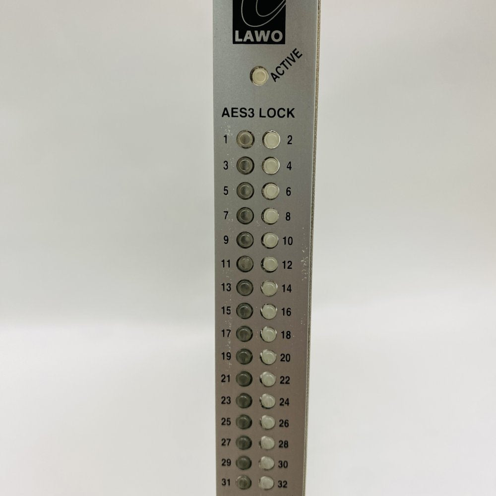 LAWO AES3 981/02 32-Channel Optical Professional MADI Audio Interface