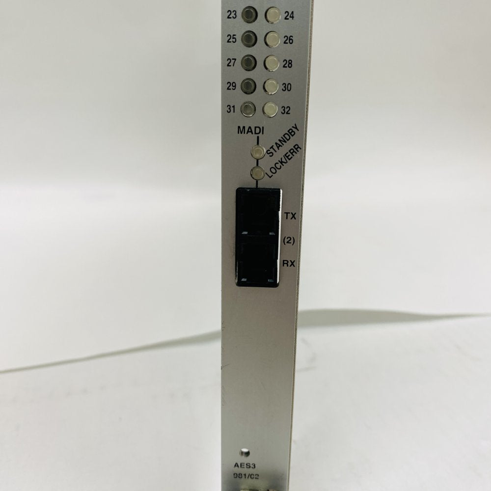 LAWO AES3 981/02 32-Channel Optical Professional MADI Audio Interface