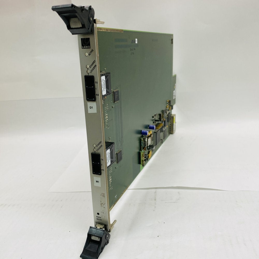 Lawo MADI 981/31 Dual‑Port MADI Module Broadcast Interface Used