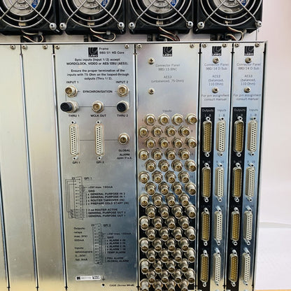 Broadcast Audio Production Router LAWO mc266 Nova73 AES3 Ethernet Rack-Mount