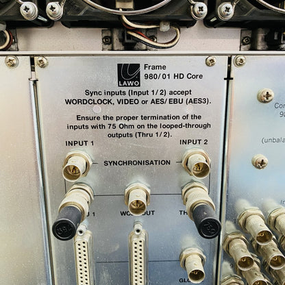 Broadcast Audio Production Router LAWO mc266 Nova73 AES3 Ethernet Rack-Mount