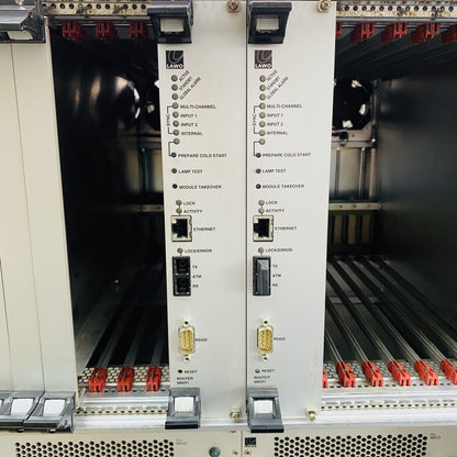 Broadcast Audio Production Router LAWO mc266 Nova73 AES3 Ethernet Rack-Mount