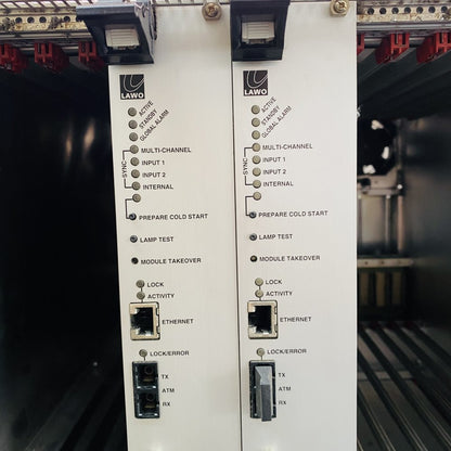 Broadcast Audio Production Router LAWO mc266 Nova73 AES3 Ethernet Rack-Mount