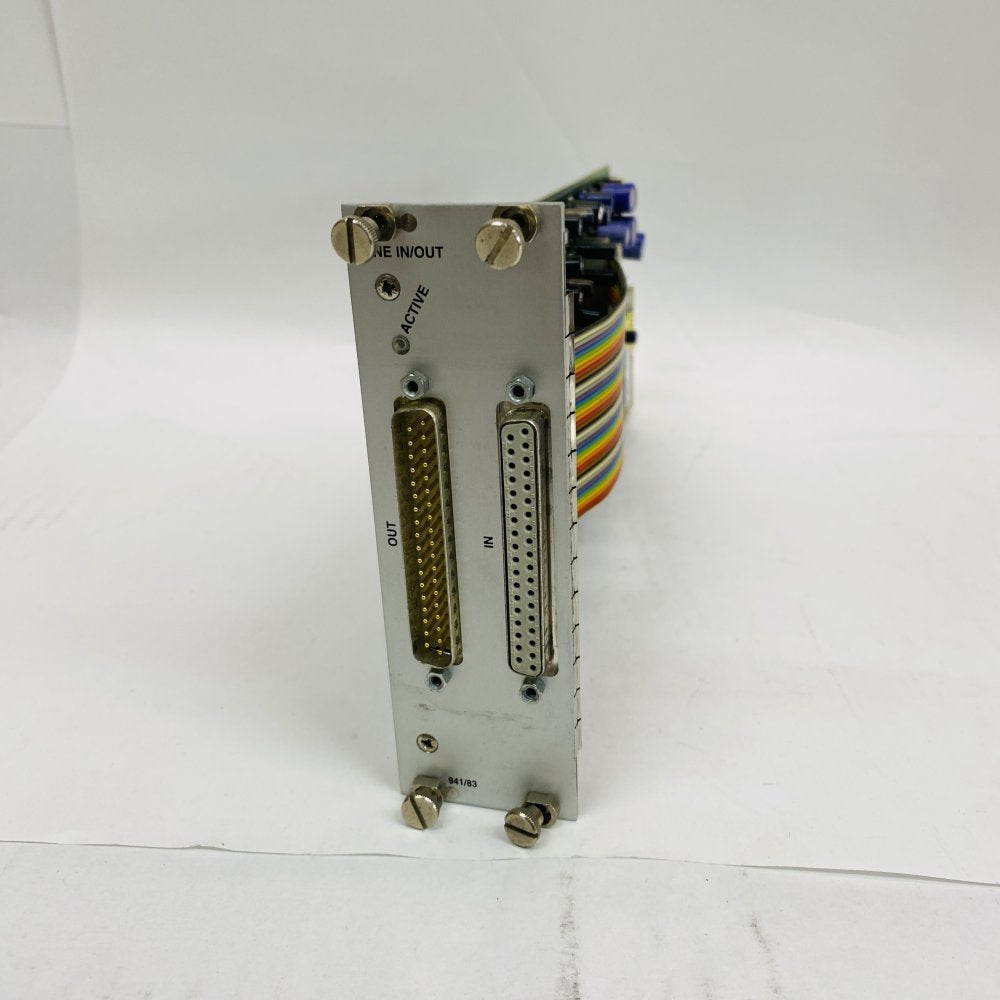 Lawo DALLIS 941/83 Master‑MADI Word‑Clock/Ethernet Module – Broadcast I/O Card