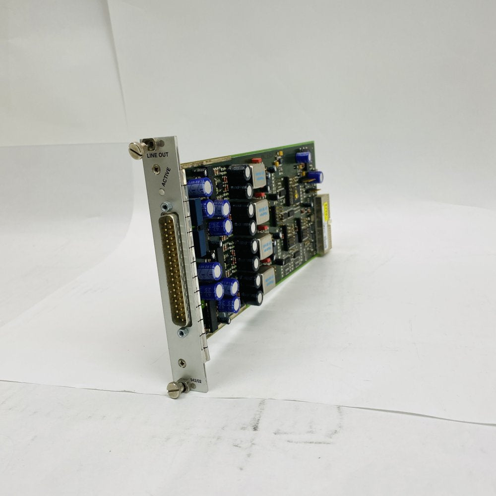 Lawo 942/02 Line Out DALLIS I/O Audio Card – Modular Interface DB-25 Connector