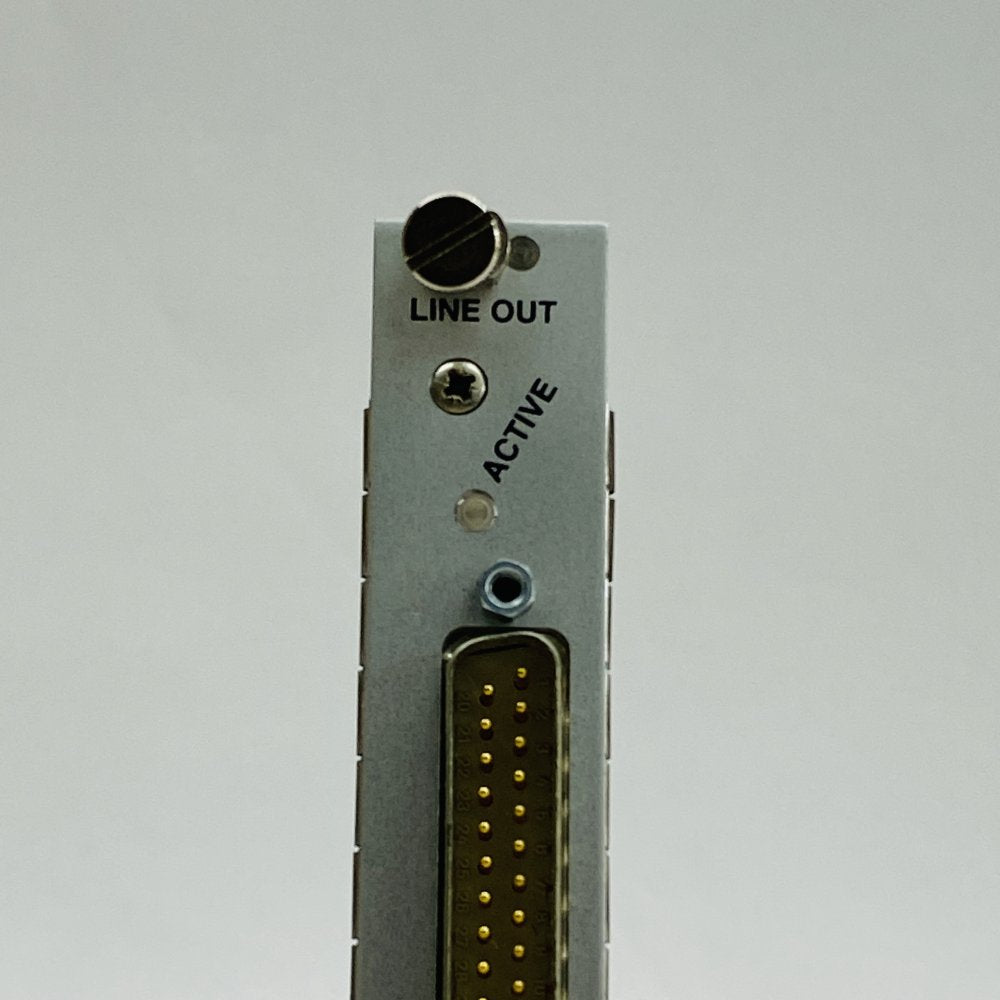 Lawo 942/02 Line Out DALLIS I/O Audio Card – Modular Interface DB-25 Connector