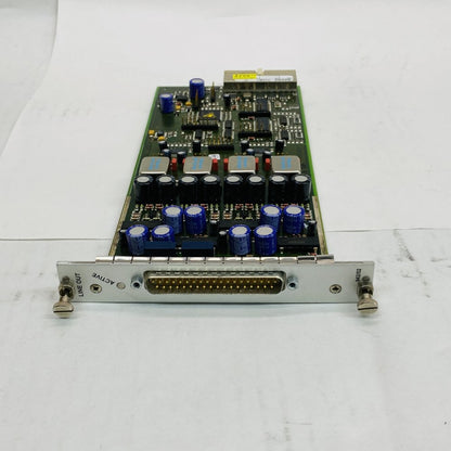 Lawo 942/02 Line Out DALLIS I/O Audio Card – Modular Interface DB-25 Connector