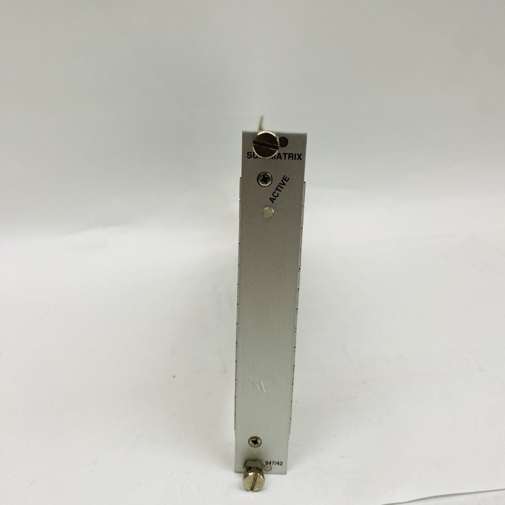 Broadcast Audio Interface Lawo DALLIS 947/42 SUM-MATRIX Modular I/O Card