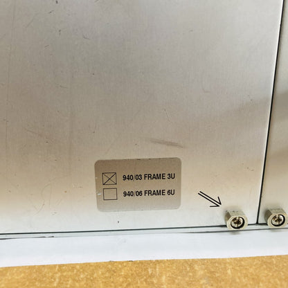 Broadcast Modular DALLIS Router Chassis MADI LAWO 940/06 Rack Mount 3-RU Frame