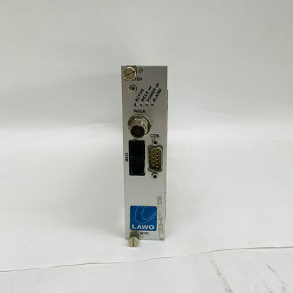 LAWO 947/05 WCLK MADI CTRL Master Clock Synchronization Card S/N 0709549