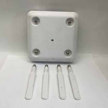 Cisco Aironet AIR-AP3802E-E-K9 Dual-Band 802.11ac Wave 2 AP + 4 Antennas