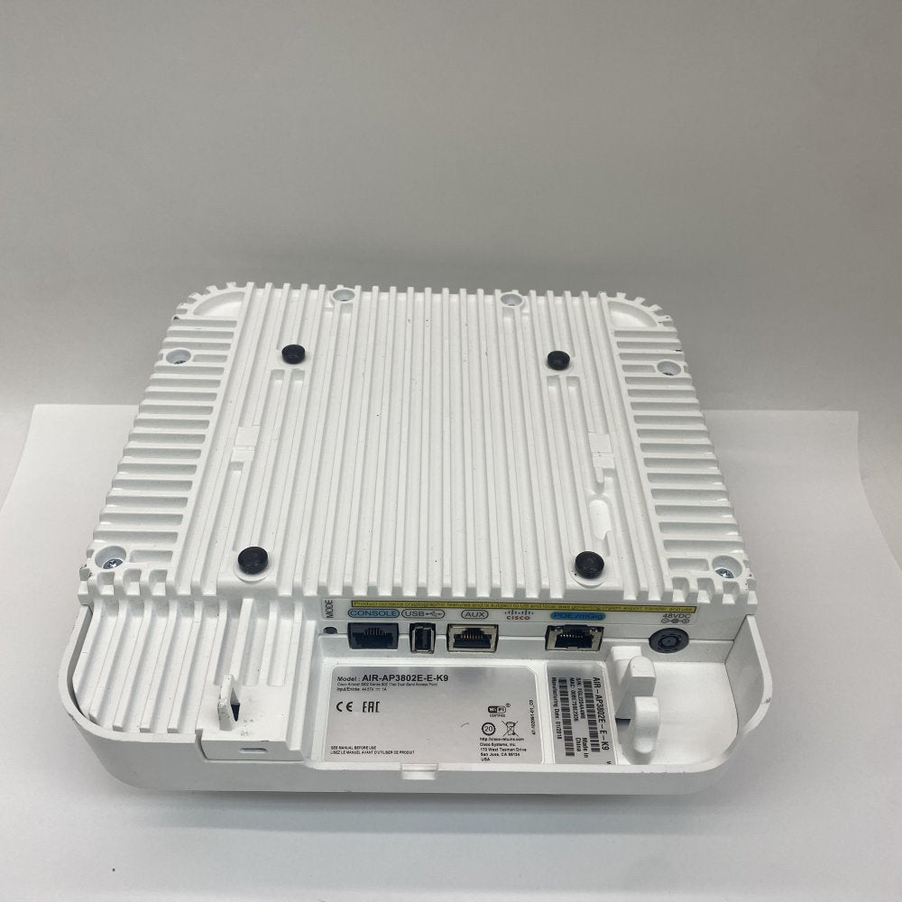 Cisco Aironet AIR-AP3802E-E-K9 Dual-Band 802.11ac Wave 2 AP + 4 Antennas