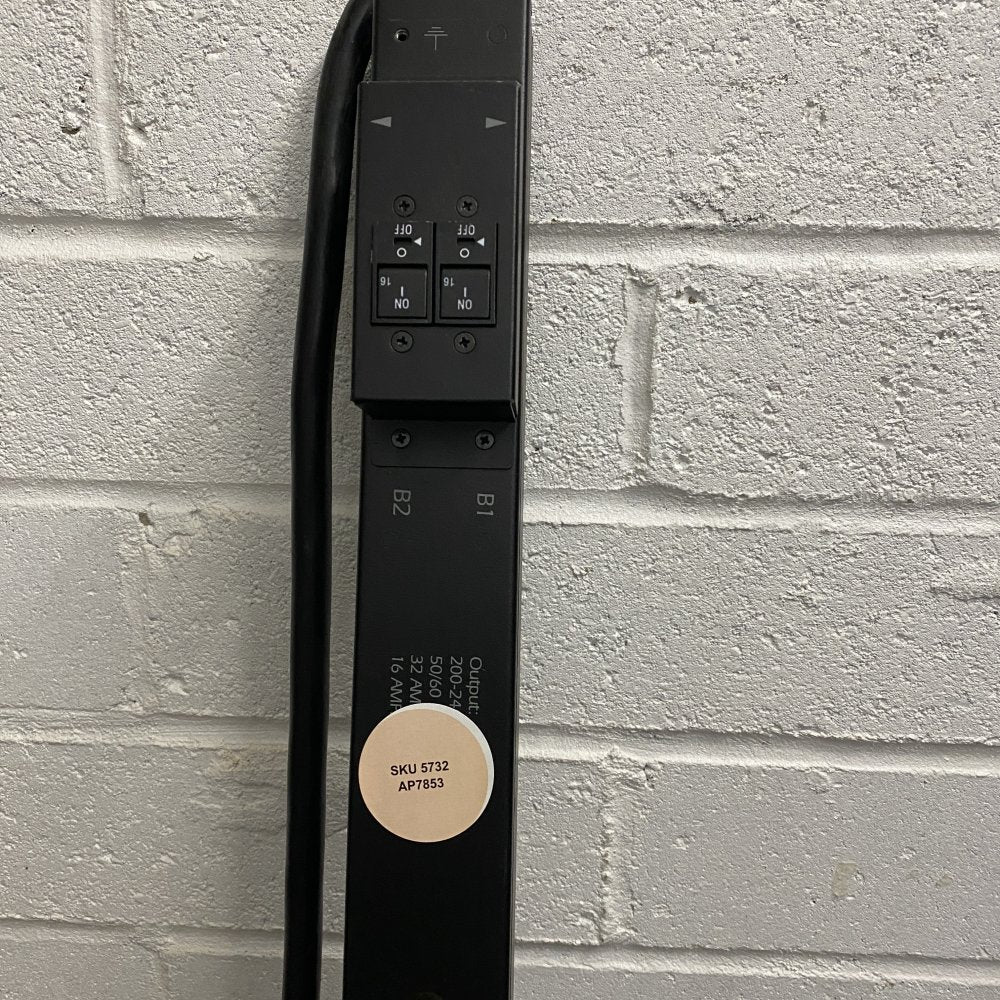 Industrial Metered PDU, APC 32A AP7853, Rack-Mount - FULLY TESTED
