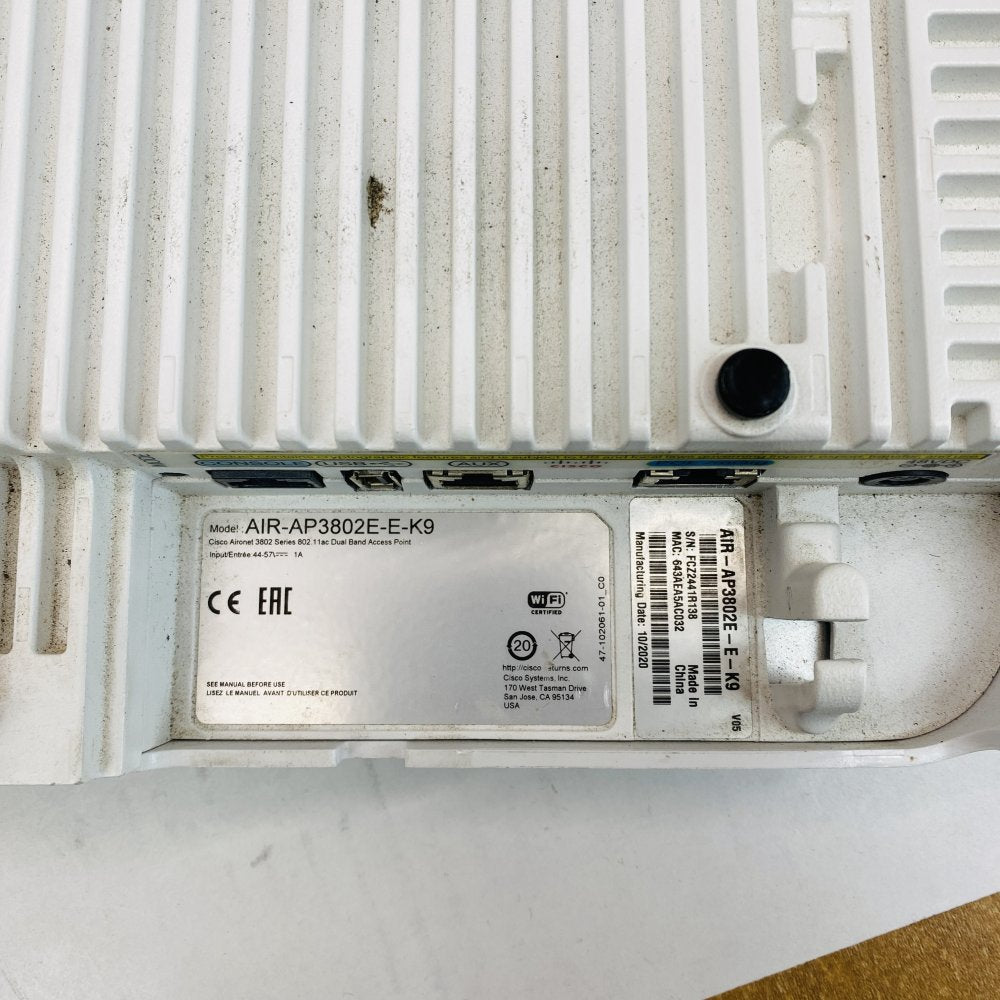 Cisco Lot – 5x AP2802E Access Points + Cisco 3900 PSU – Tested