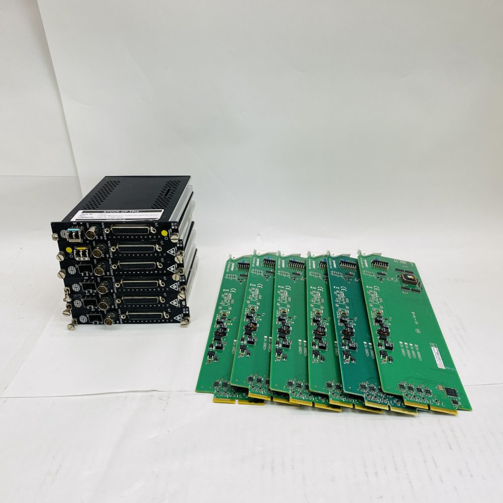 Broadcast Studio Lot – 6x Harris DA-HR6802+ + 6x Meridian RX
