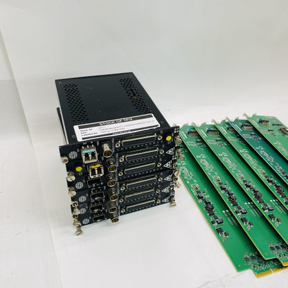 Broadcast Studio Lot – 6x Harris DA-HR6802+ + 6x Meridian RX