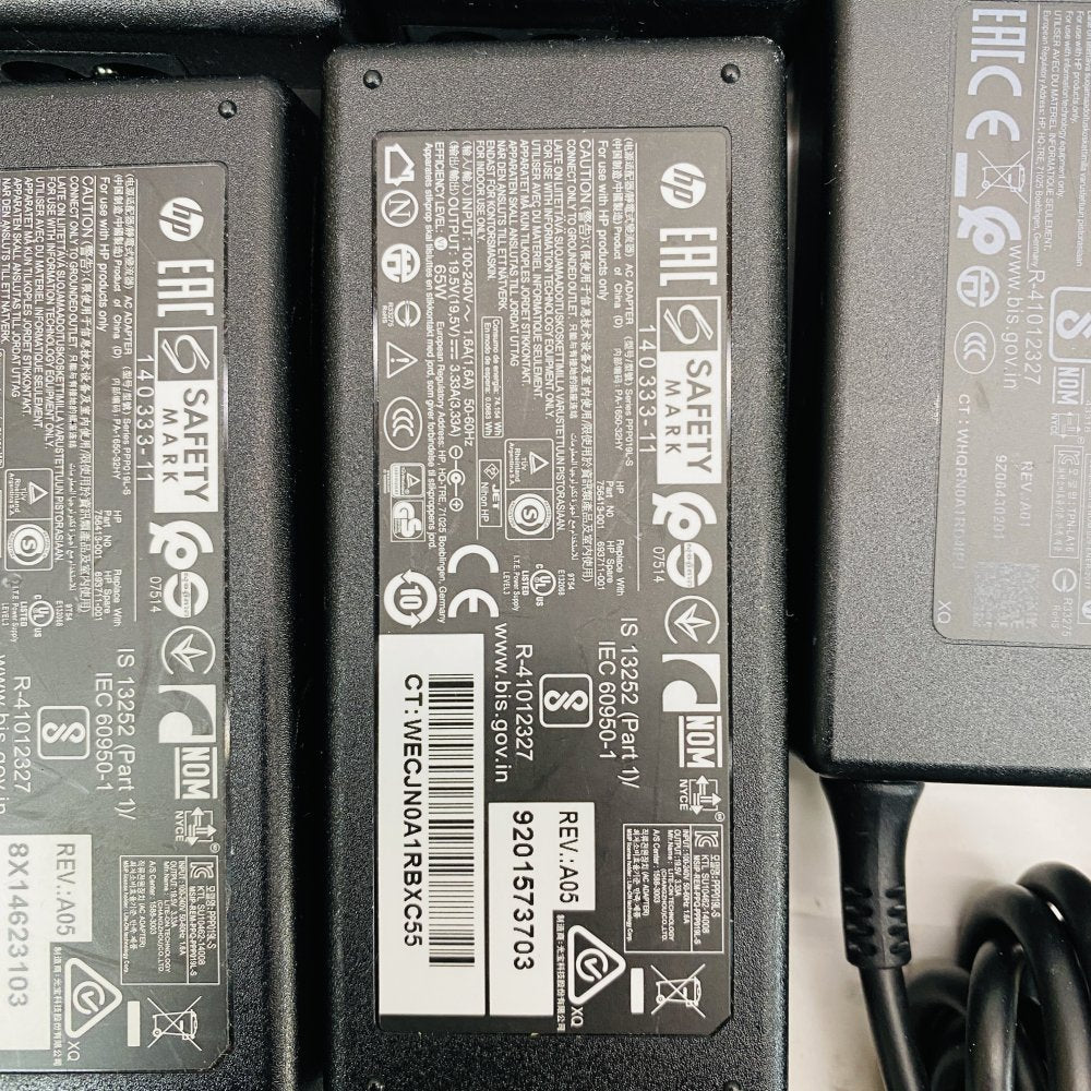 26 x HP TPN-LA16 Laptop Adapters 65W Genuine Chargers