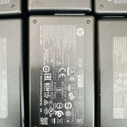 26 x HP TPN-LA16 Laptop Adapters 65W Genuine Chargers