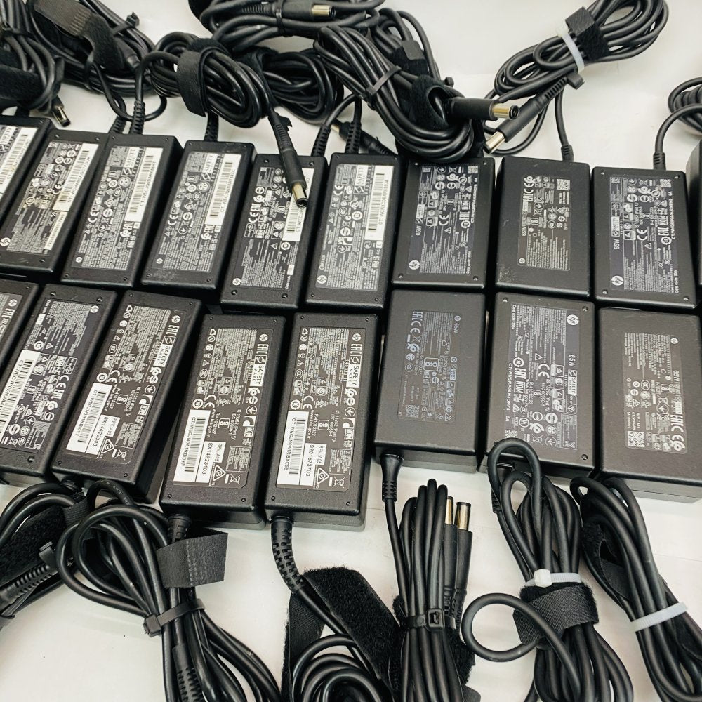 26 x HP TPN-LA16 Laptop Adapters 65W Genuine Chargers